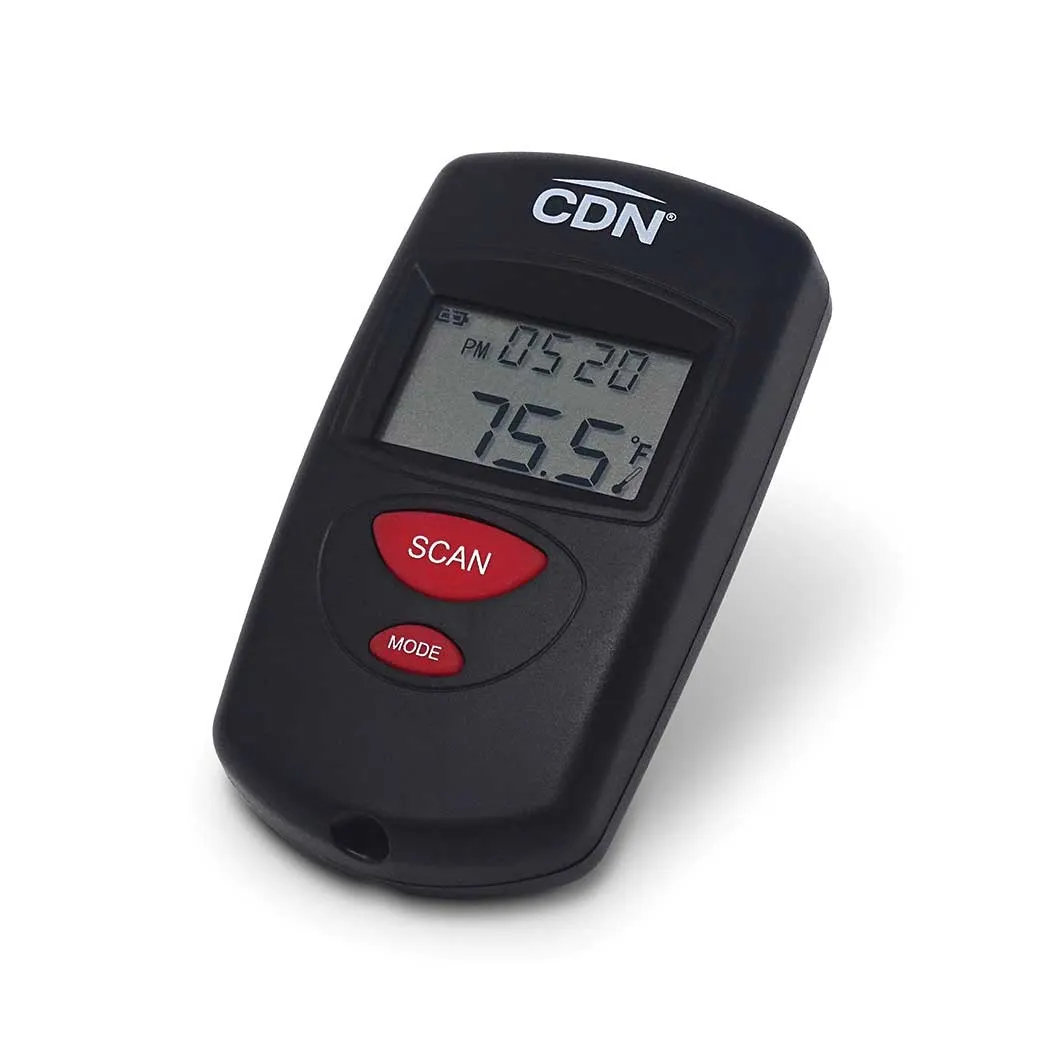 CDN IN482 Infrared Wireless Thermometer, -67 To +482°F, Non-Contact, Shatterproof ABS