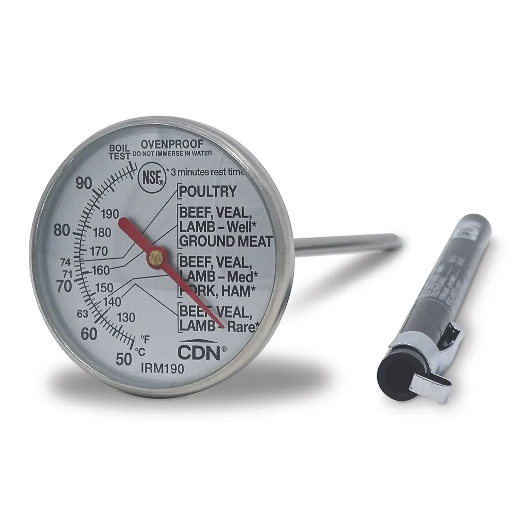 CDN IRM190 Meat/Poultry Ovenproof Thermometer, Fahrenheit Reading