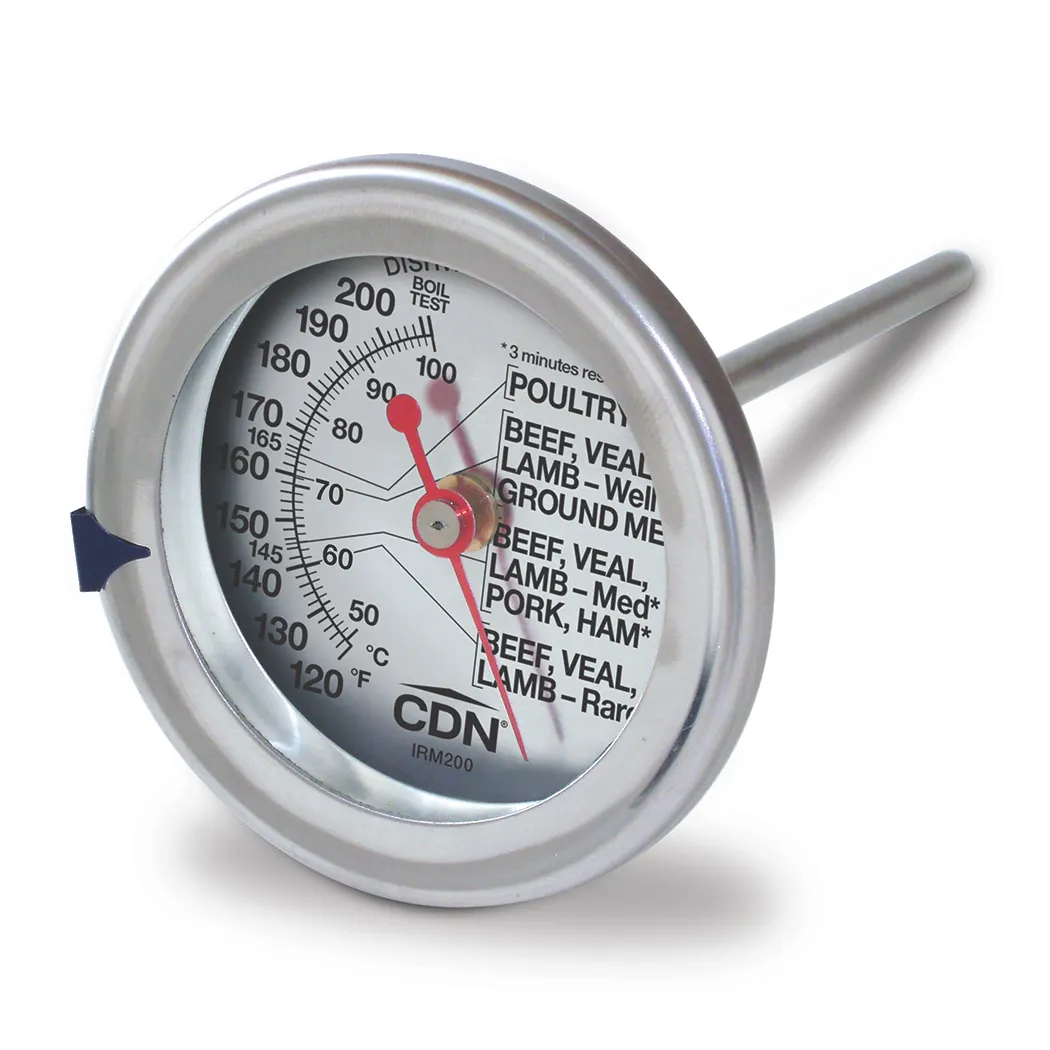 CDN IRM200 Meat/Poultry Ovenproof Thermometer,Target Range İndication