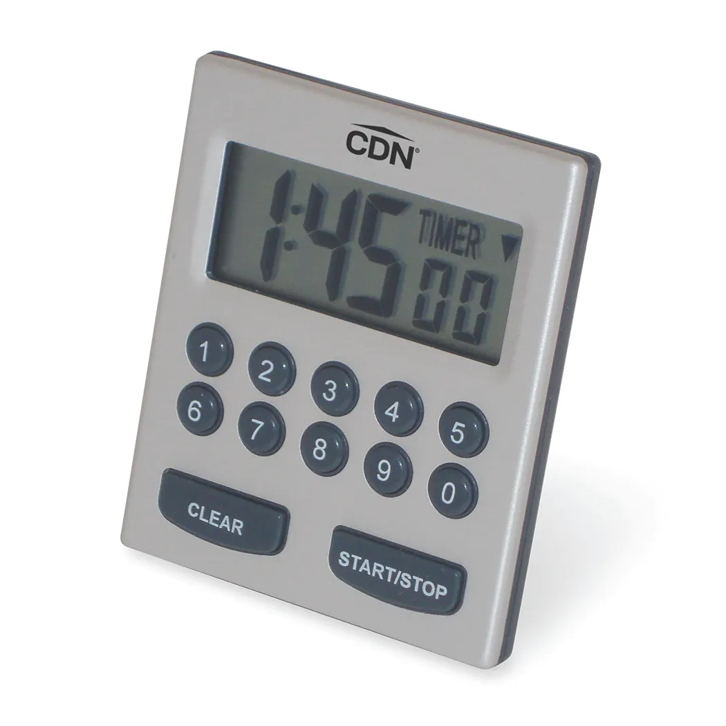 CDN TM30 Alarm Timer,Direct Entry,2-Alarm,Audio/Vibrate Alarm