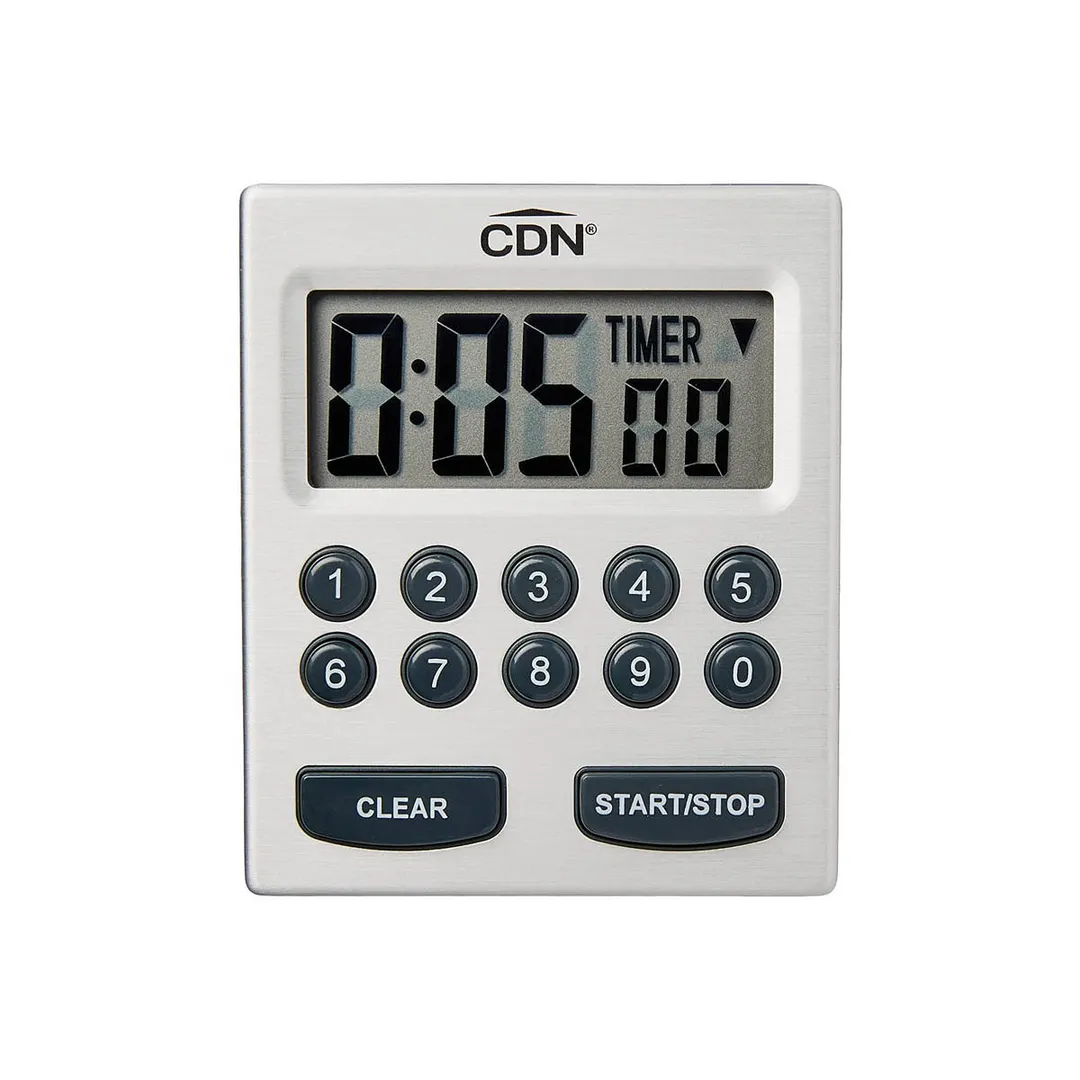 CDN TM30 Alarm Timer,Direct Entry,2-Alarm,Audio/Vibrate Alarm