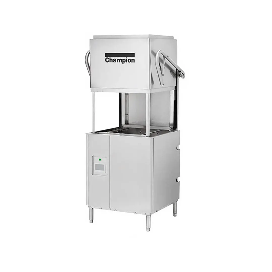 Champion DH-6000T-VHR 34" Door Type Ventless Dishwasher, 60 RPH - 29 Gal/Hr - High Temp with Booster