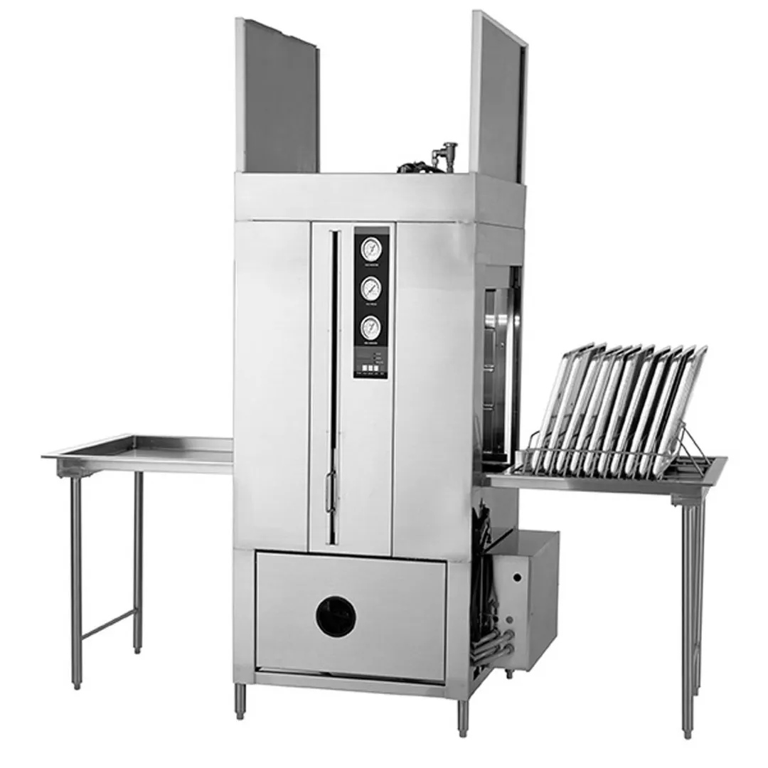 Champion PP-12-PT Straight-Thru Load, Single Rack Pot/Pan & Utensil Washer with Booster - 25 RPH