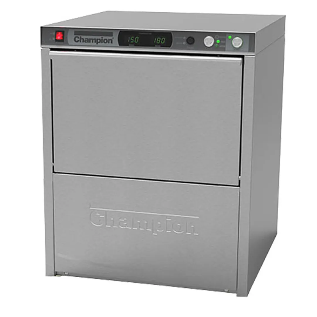Champion UH330ADA 24" Undercounter Dishwasher,13/18 or 30 Racks/Hr-16 Gal/Hr-High Temp w/Booster