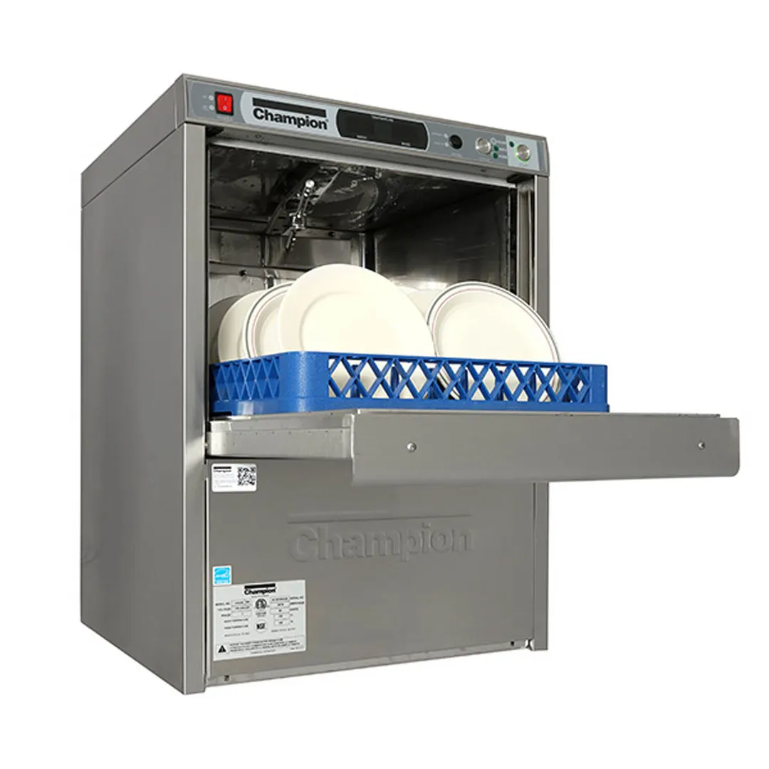 Champion UH330ADA 24" Undercounter Dishwasher,13/18 or 30 Racks/Hr-16 Gal/Hr-High Temp w/Booster