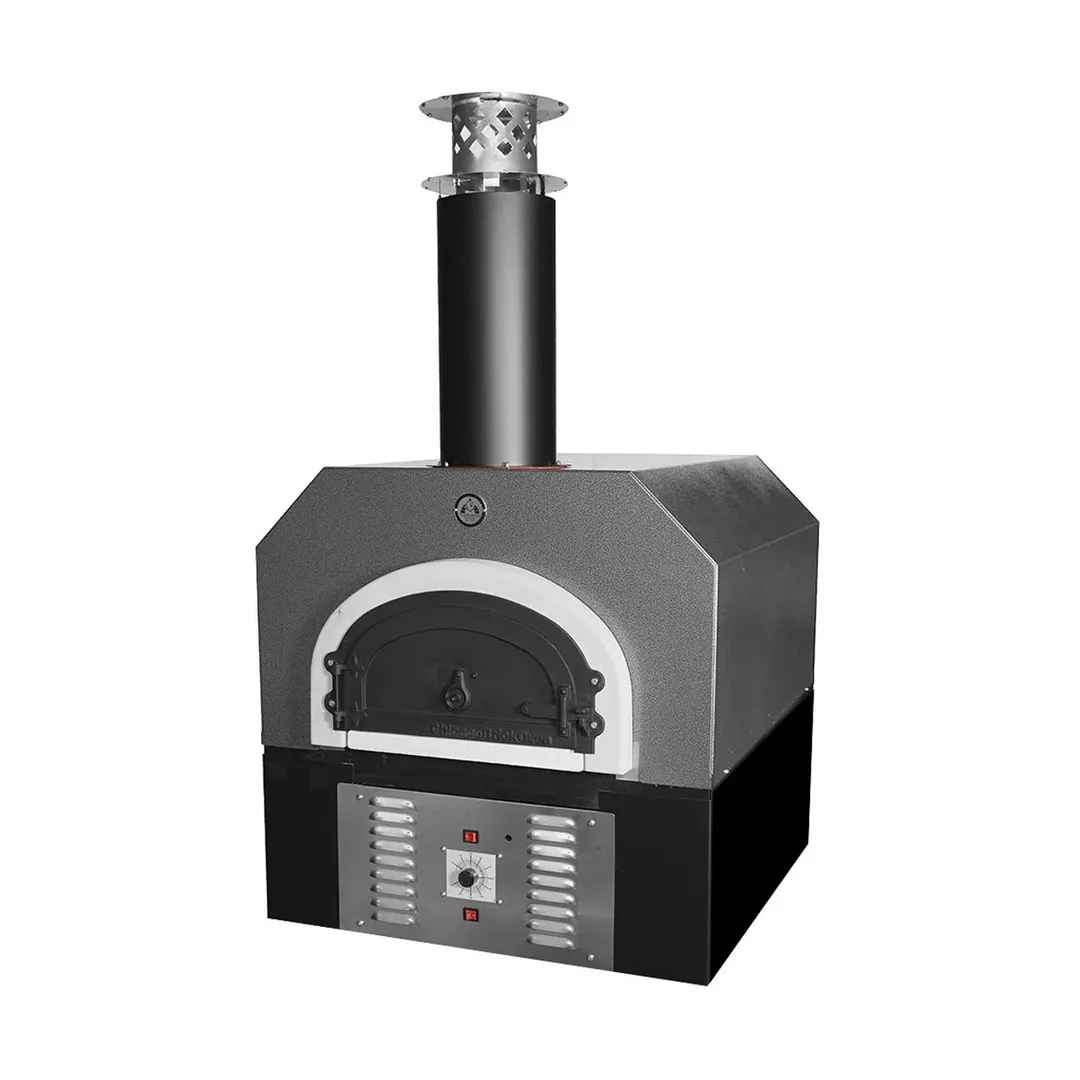 Chicago Brick Oven CBO-O-CT-750-HYB-SKT-LP Hybrid Wood / Gas Fired Outdoor Pizza Oven