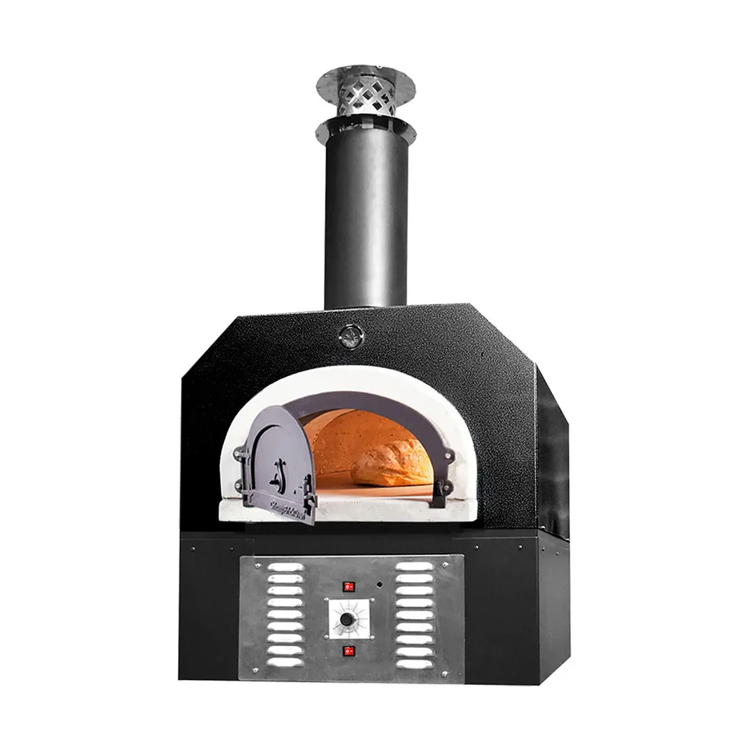 Chicago Brick Oven CBO-O-CT-750-HYB-SKT-NG Hybrid Wood / Gas Fired Outdoor Pizza Oven