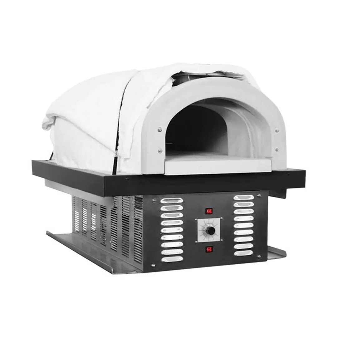 Chicago Brick Oven CBO-O-KIT-750-HYB-NG Wood & Gas Fired / Outdoor Pizza Oven Kit