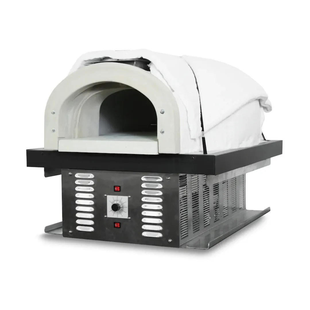 Chicago Brick Oven CBO-O-KIT-750-HYB-NG Wood & Gas Fired / Outdoor Pizza Oven Kit