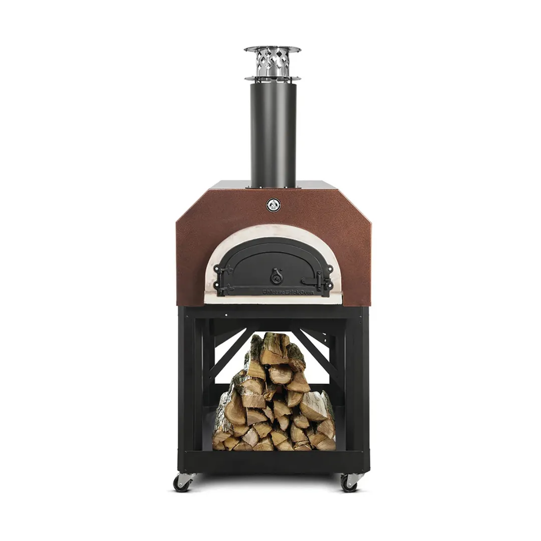 Chicago Brick Oven CBO-O-MBL-750 Wood Fired / Outdoor Mobile Pizza Oven