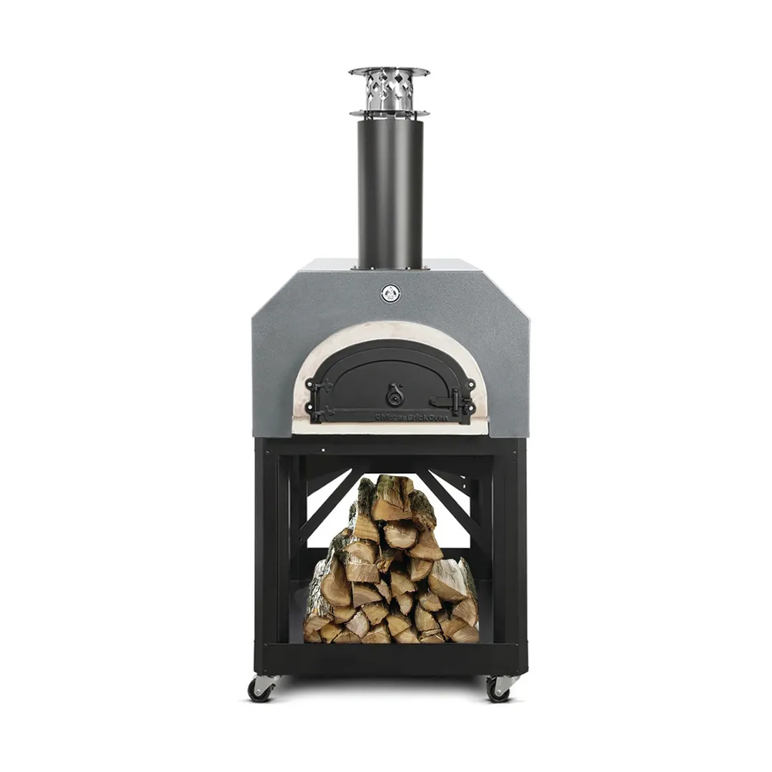 Chicago Brick Oven CBO-O-MBL-750 Wood Fired / Outdoor Mobile Pizza Oven