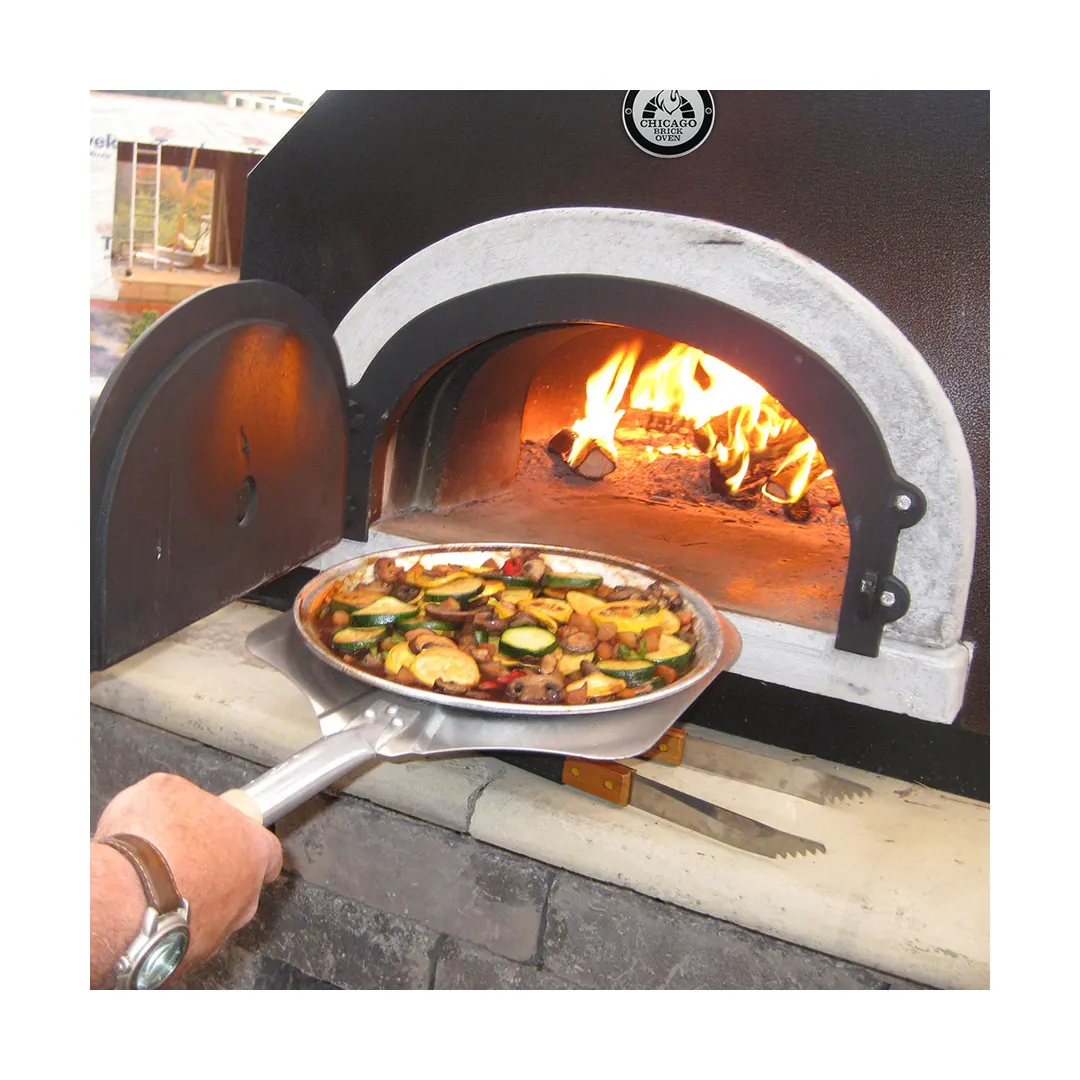 Chicago Brick Oven CBO-O-MBL-750 Wood Fired / Outdoor Mobile Pizza Oven