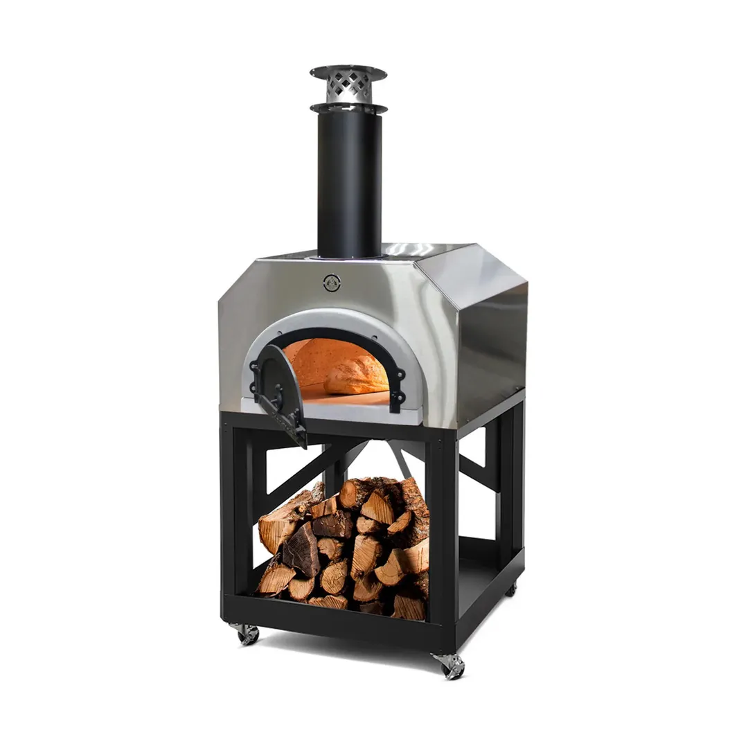 Chicago Brick Oven CBO-O-MBL-750 Wood Fired / Outdoor Mobile Pizza Oven