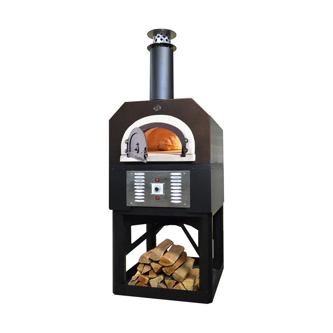 Chicago Brick Oven CBO-O-STD-750-HYB-LP Wood & Gas Fired / Outdoor Pizza Oven