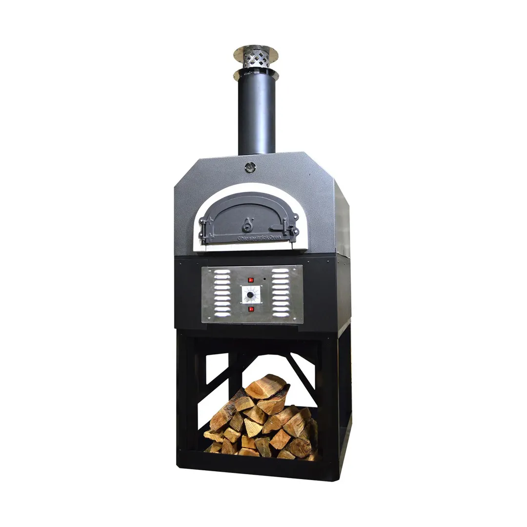 Chicago Brick Oven CBO-O-STD-750-HYB-NG Wood & Gas Fired / Outdoor Pizza Oven