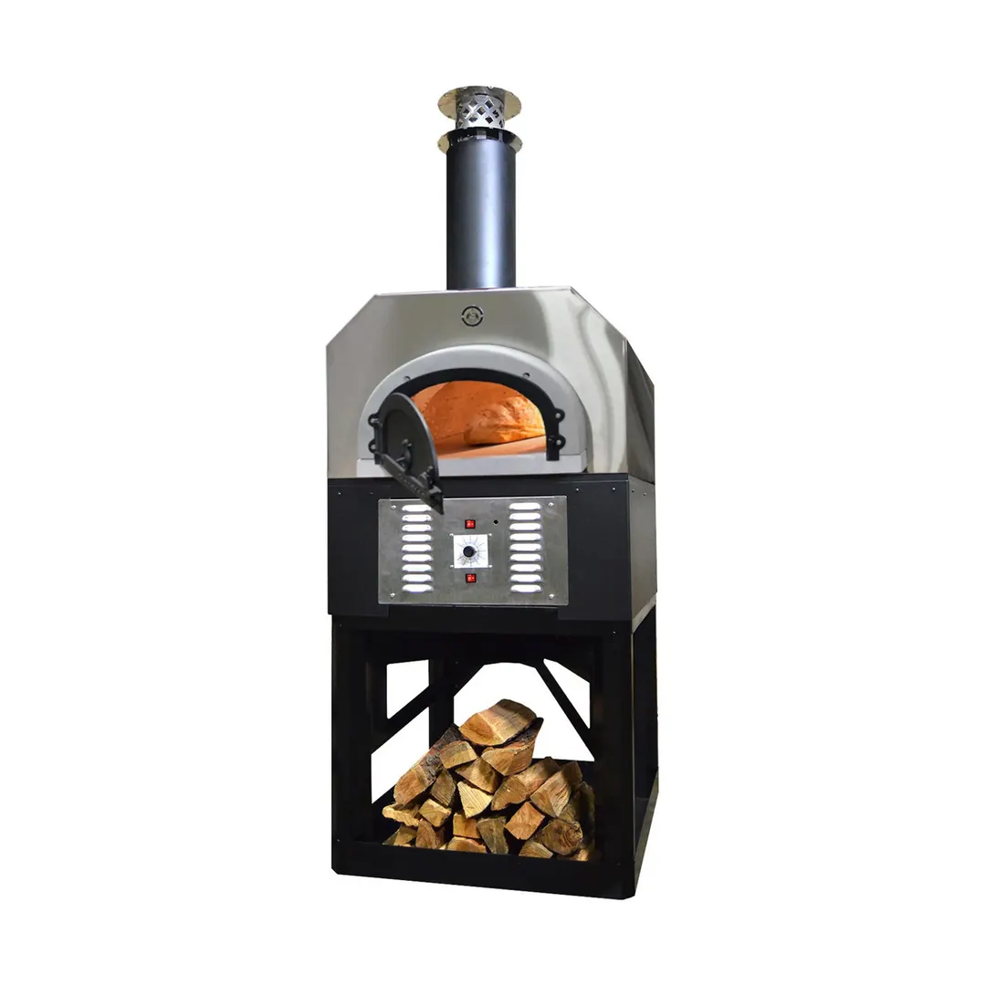 Chicago Brick Oven CBO-O-STD-750-HYB-NG Wood & Gas Fired / Outdoor Pizza Oven