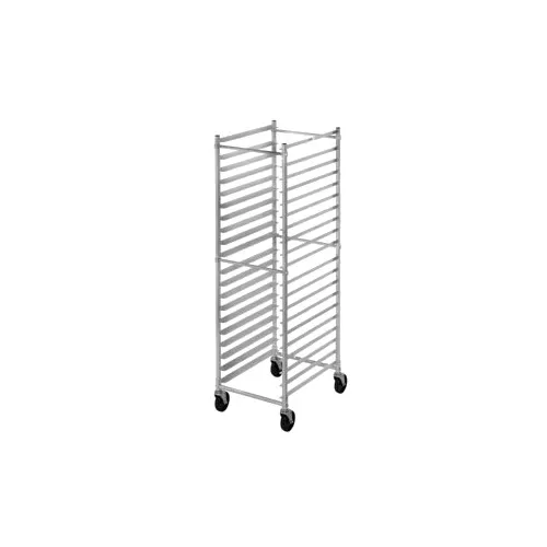 Channel 406AKD 18 Pan End Load Aluminum Bun / Sheet Pan Rack, Unassembled