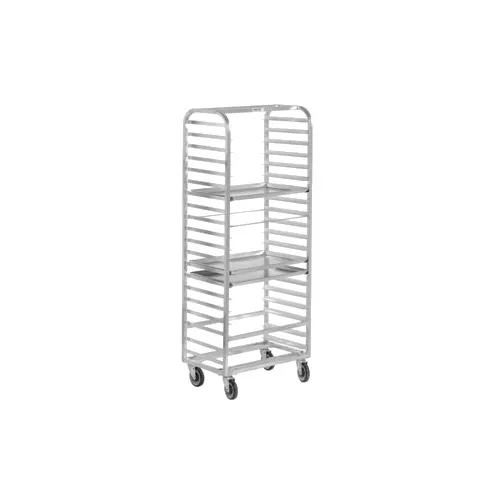 Channel 411A 20 Pan Side Load All-Welded Aluminum Bun / Sheet Pan Rack, Assembled