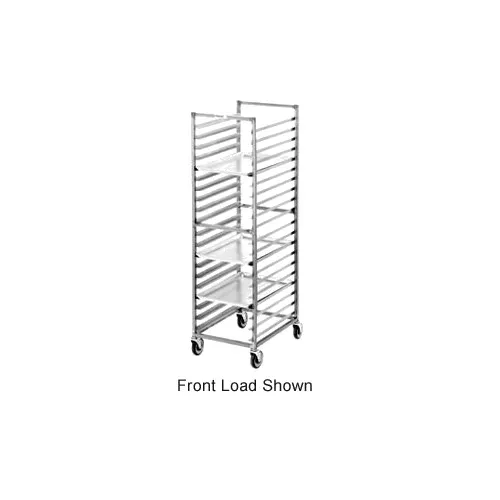 Channel 415S 27 Pan Side Load All-Welded Stainless Steel Bun / Sheet Pan Rack, Assembled