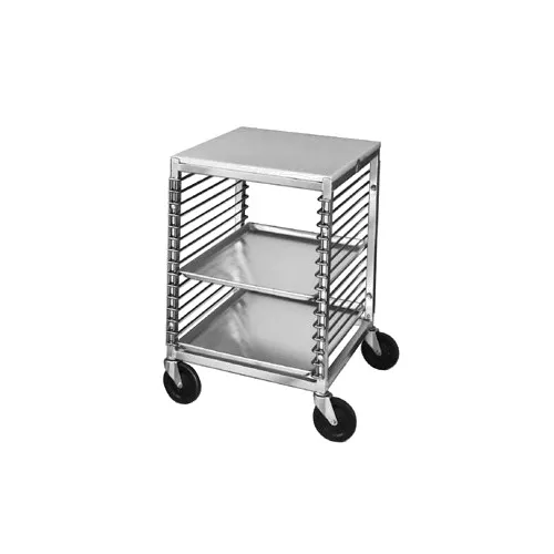 Channel 567/P Single Section Bun Pan Rack with Work Top - (15) 18" x 26" Pan Capacity