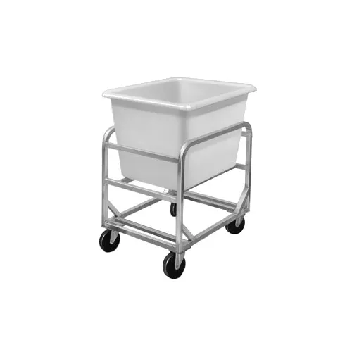 Channel 8ABC Aluminum 8-Bushel Bulk Poly Cart - 21.75" x 41" x 36"