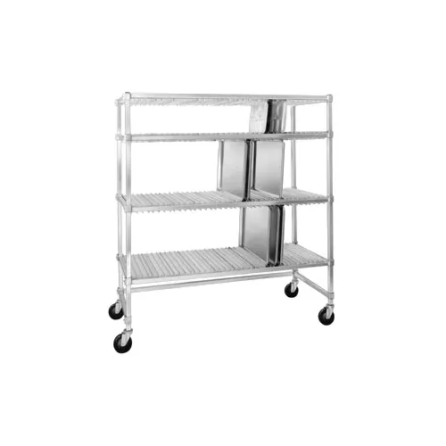 Channel ATDR-4 3 Aluminum Tray Drying Rack w/ 3 shelves - 63"W x 30"D x 60"H