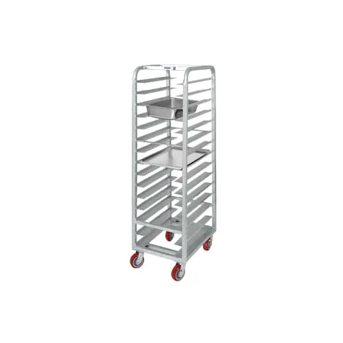 Channel AXD-UTR-11 11 Pan End Load Heavy-Duty Aluminum Steam Table / Bun Pan Rack