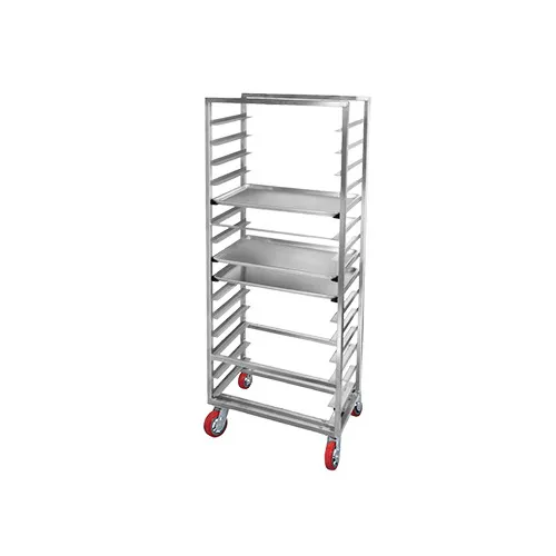Channel AXD2825 9 Pan Side Load Aluminum Bun / Sheet Pan Rack - EXTRA Heavy-Duty Series
