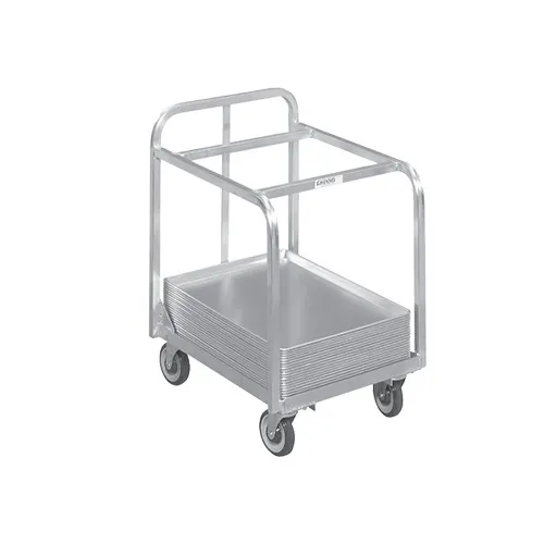 Channel BPT-2TP Aluminum Bun Pan Dolly Truck, 100 Pan Capacity, 20.5x27.5x33.5, 23lbs, NSF