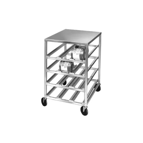 Channel CSR-3 34"H Half Size, Aluminum, Stationary Can Rack, Holds (54) #10 Cans
