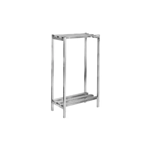 Channel DR2042-2 NSF All-Welded 2 Shelf Aluminum Dunnage Shelving - 42" x 20" x 64"
