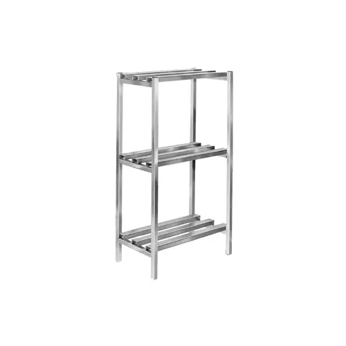 Channel DR2448-3 NSF All-Welded 3 Shelf Aluminum Dunnage Shelving - 48" x 24" x 64"
