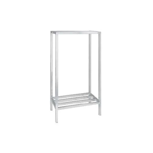 Channel ED2436-2 NSF All-Welded 2 Shelf Aluminum Dunnage Shelving - 36" x 24" x 64"