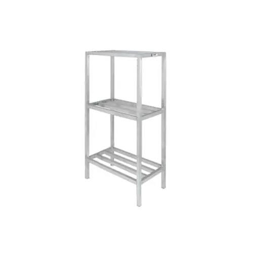 Channel ED2460-3 NSF All-Welded 3 Shelf Aluminum Dunnage Shelving - 60" x 24" x 64"