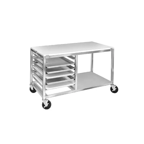 Channel MW245/P Double Section Bun Pan Rack with Work Top - (4) 18" x 26" Pan Capacity