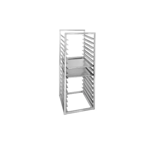 Channel RIR-16 16 Pan End Load Stainless Steel Bun / Sheet Pan Rack for Reach-In Refrigeration