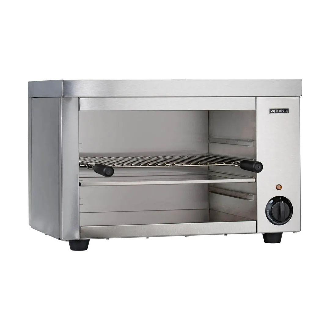 Adcraft CHM-2400W 23" Countertop Electric Cheesemelter w/ 4 Rack Positions, 2400W