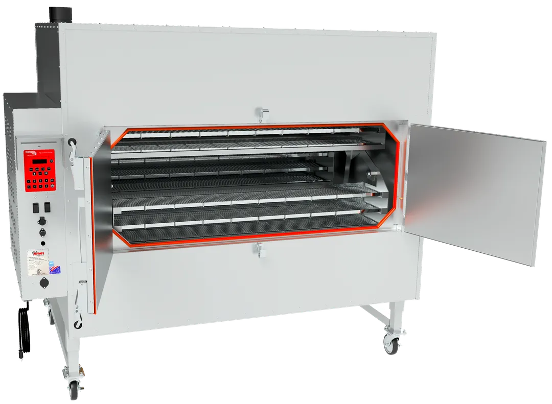 Cookshack FEC750SS Fast Eddy'S™ Rotisserie Smoker, Wood Pellets