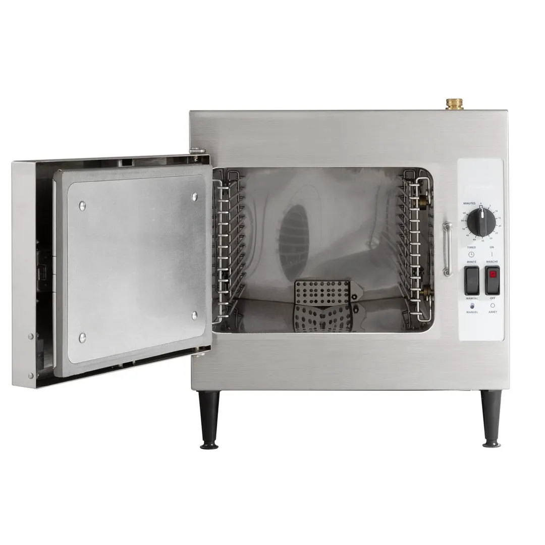 Cleveland 21CET8 SteamCraft Ultra 3 Pan Countertop Electric Convection Steamer w/ Steam Generator