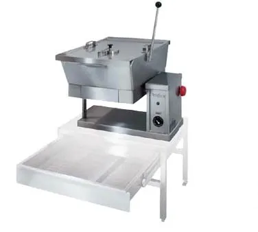 Cleveland SET10 10 Gallon Electric Countertop Tilt Skillet, Removable Lid, 208V