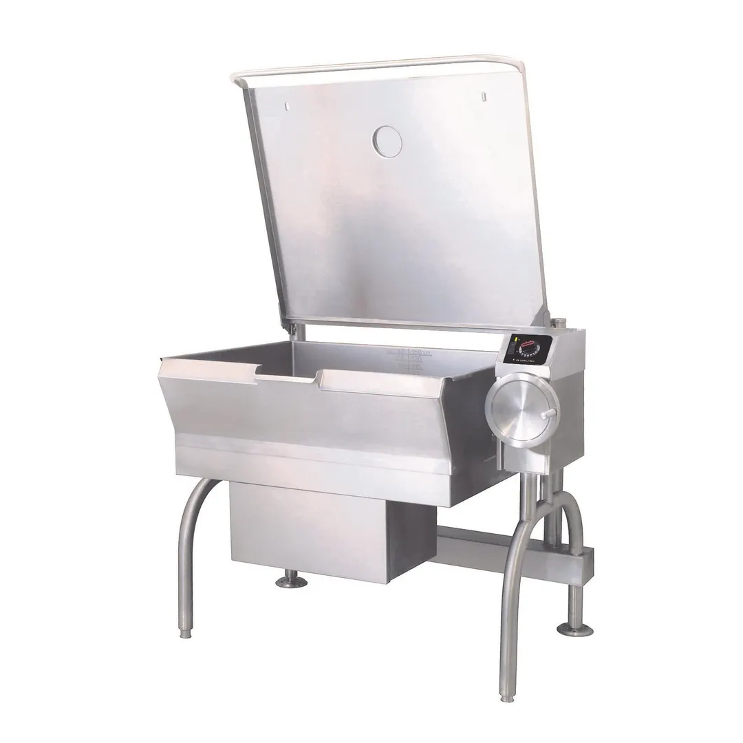 Cleveland SGL40T1 PowerPan Gas 40 Gallon Manual Tilting Skillet, 200.000 BTU