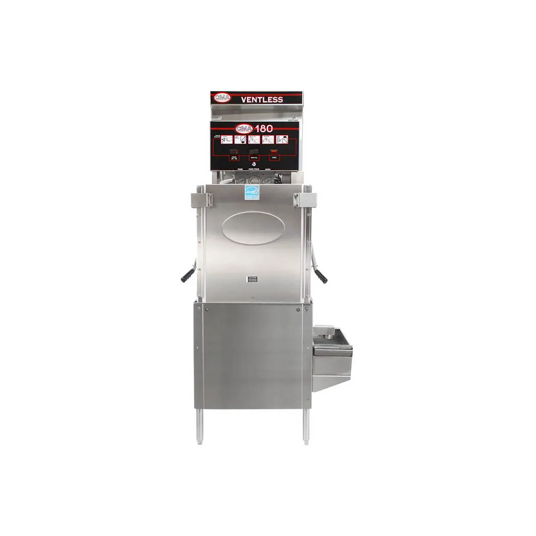 CMA Dishmachines 180-VL 26" Door Type Ventless Dishwasher, 40 Racks/Hr - High Temp with Booster