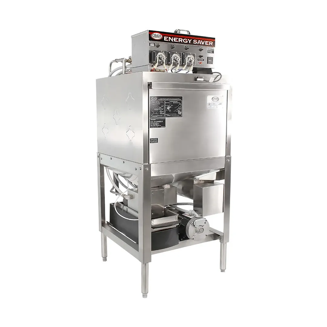 CMA Dishmachines EST-FL 25" Door Type Dishwasher - Front Loader, 40 Racks/Hr - 44 Gal/Hr - Low Temp
