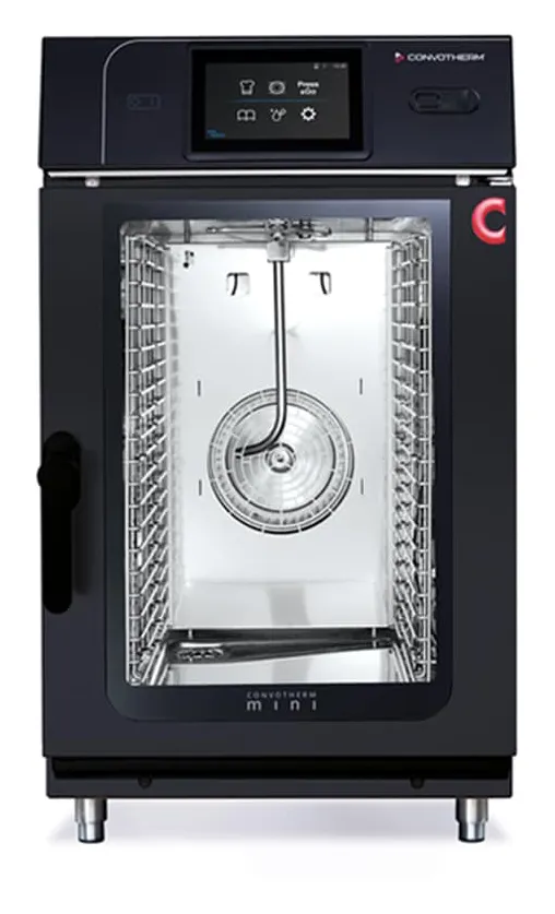 Convotherm 10.10ET BLK MINI Half Size 5 Pan Electric Combi Oven w/ Programmable Controls, Boilerless, Black Matte