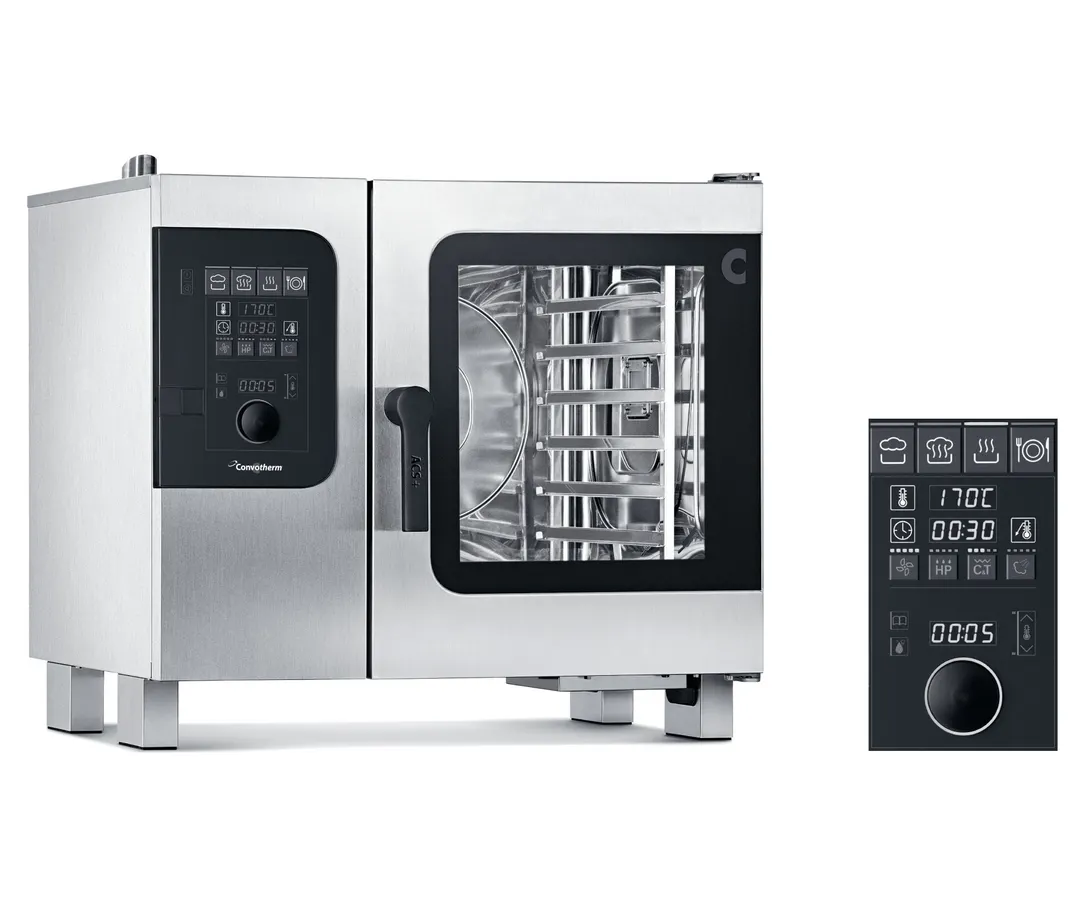 Convotherm C4 ED 6.10EB Half-Size Electric Combi Oven w/ Programmable Controls, Steam Generator