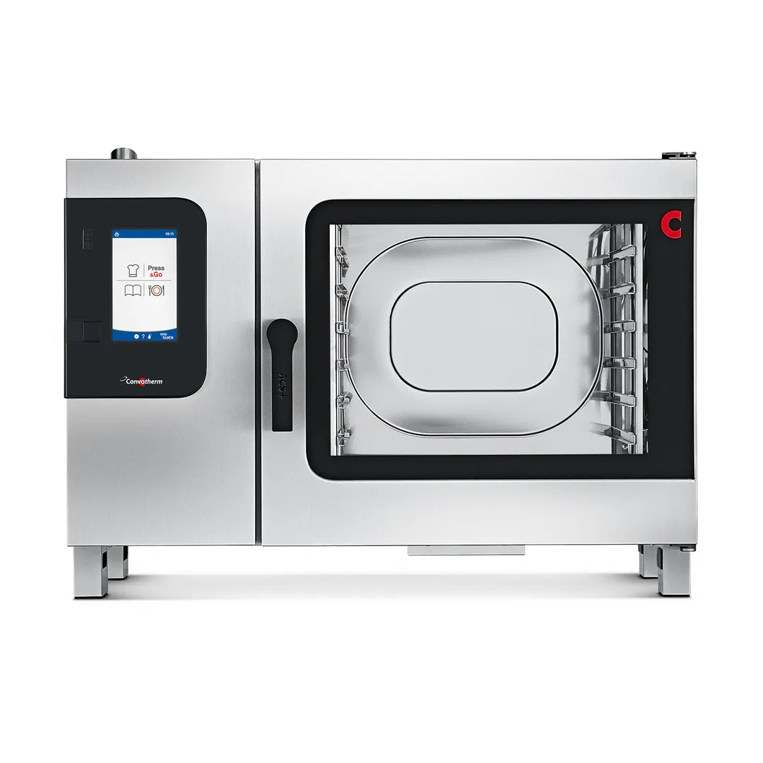 Convotherm K12 C4 ET 6.20GB-N ON 6.20GB-N DD STACK Full Size Double Stack 12 Pan Gas Combi Oven w/ Steam Generator, 136.400 BTU