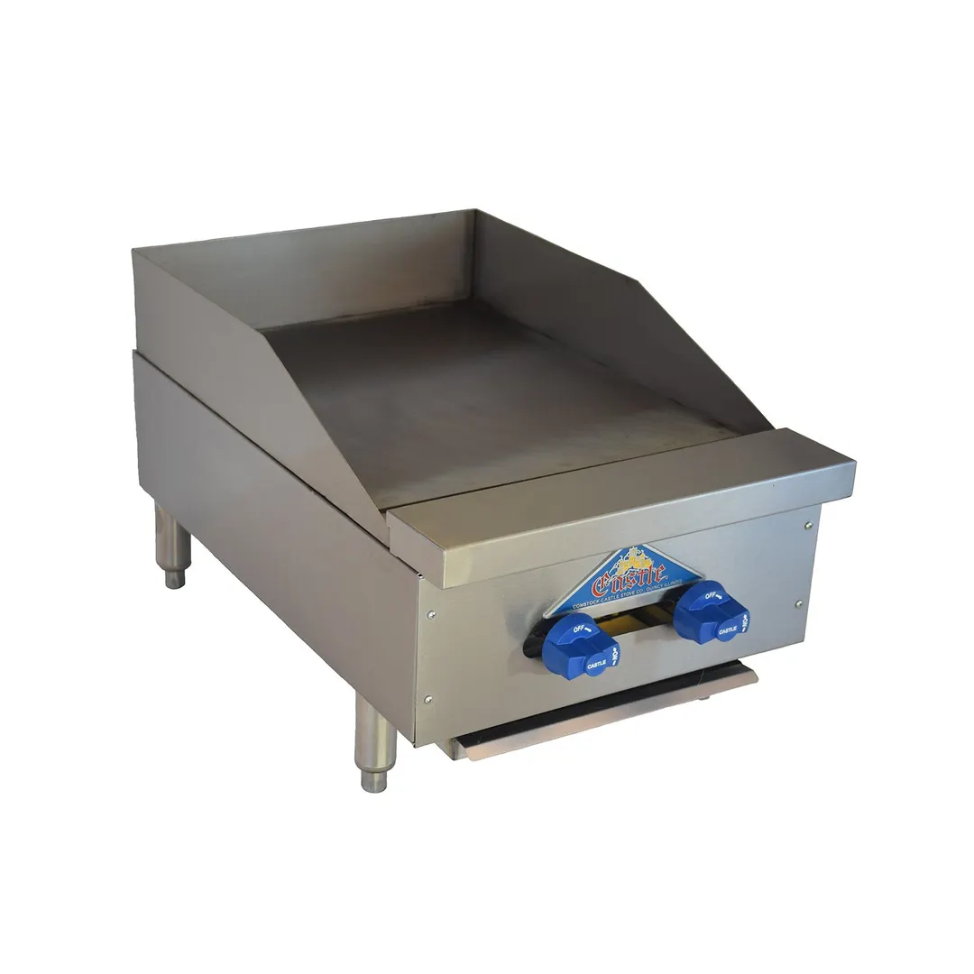 Comstock-Castle 3218MG 18" Countertop Gas Griddle with Manual Control, 1" Steel Plate, 36.000 BTU