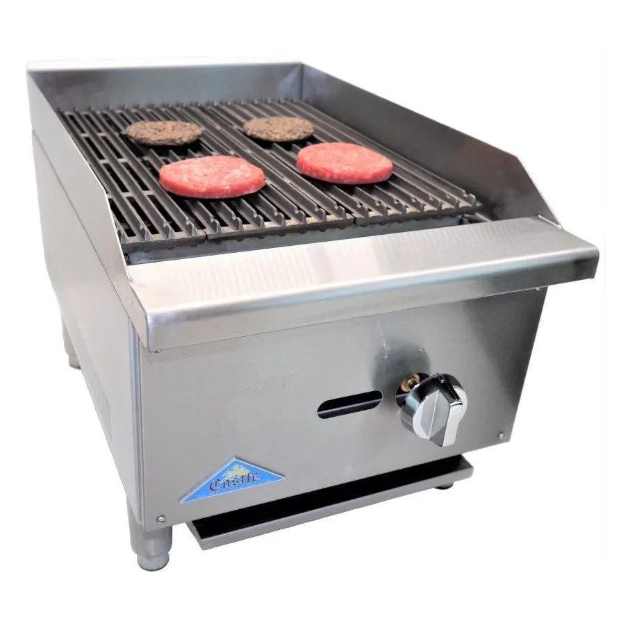 Comstock-Castle CCERB16 16" Countertop Gas Radiant Charbroiler w/ (1) Burner, 30.000 BTU