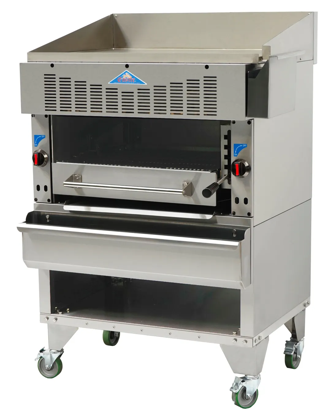 Comstock-Castle CCGOFB Broiler, Single Deck-Type with Griddle, Gas, 40” Wide