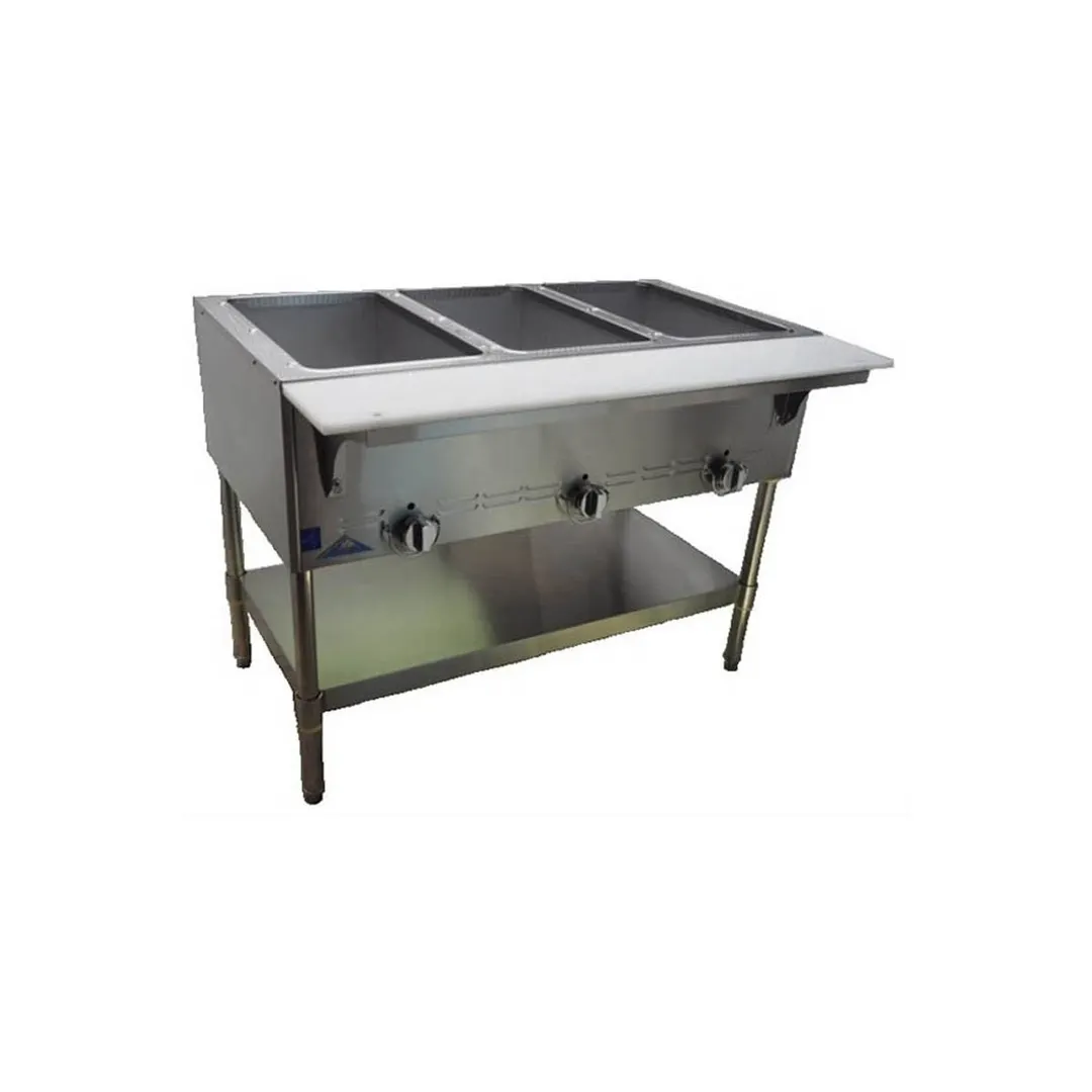 Comstock-Castle CCGST-4-P 58" Propane Gas Hot Food Table with (4) Dry Wells